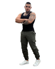 Dril Camuflado Cargo APT – Hombre - Con Resorte en la Bota
