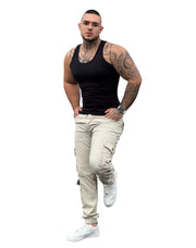Dril Camuflado Cargo APT – Hombre - Con Resorte en la Bota