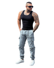 Dril Camuflado Cargo APT – Hombre - Con Resorte en la Bota