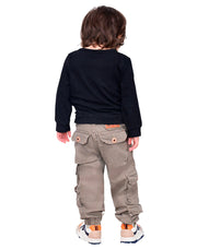 Dril Camuflado Cargo APT con Resorte – Niño