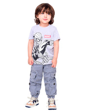 Dril Camuflado Cargo APT con Resorte – Niño