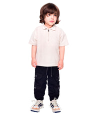 Dril Camuflado Cargo APT con Resorte – Niño