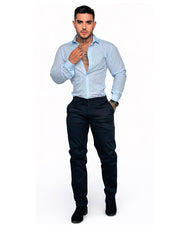 Dril Textura Galleta Licrado – Hombre