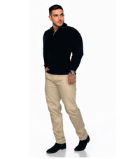 Dril Textura Galleta Licrado – Hombre