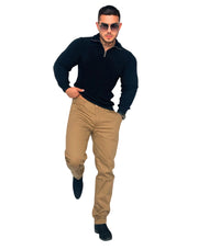 Dril Textura Galleta Licrado – Hombre