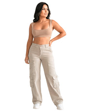 Camuflado Dama Dril Bota Ancha – Dama