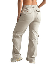 Camuflado Dama Dril Bota Ancha – Dama