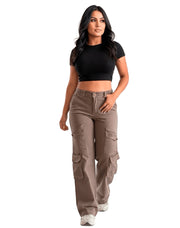 Camuflado Dama Dril Bota Ancha – Dama