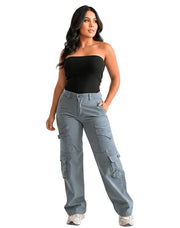 Camuflado Dama Dril Bota Ancha – Dama