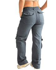 Camuflado Dama Dril Bota Ancha – Dama