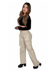 Camuflado Dama Dril Bota Ancha – Dama