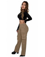 Camuflado Dama Dril Bota Ancha – Dama