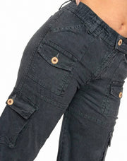 Camuflado Dama Dril Bota Ancha – Dama