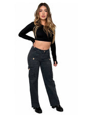 Camuflado Dama Dril Bota Ancha – Dama