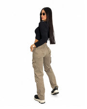 Camuflado Esencia – Dama Dril Bota Recta