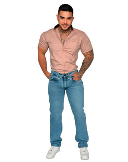 Jean con tacto piel de Durazno