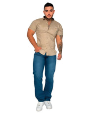 Jean con tacto piel de Durazno