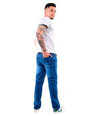 Jean Licrado Hombre – Corte Clásico (sin cordón)