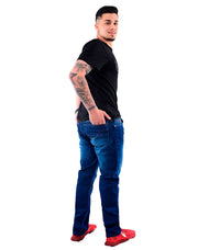 Jean Licrado Hombre – Corte Clásico (sin cordón)